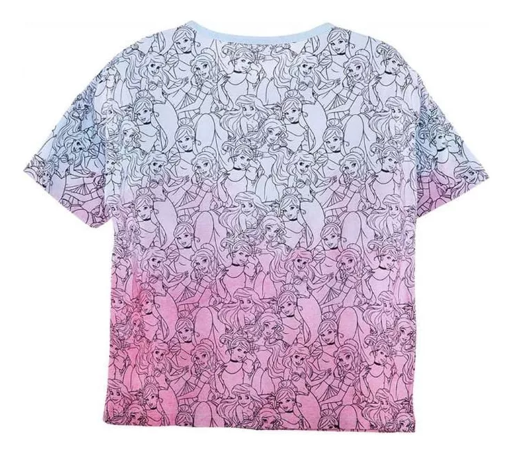 POLERA DE PRINCESAS DISNEY - TALLA 8 - 2