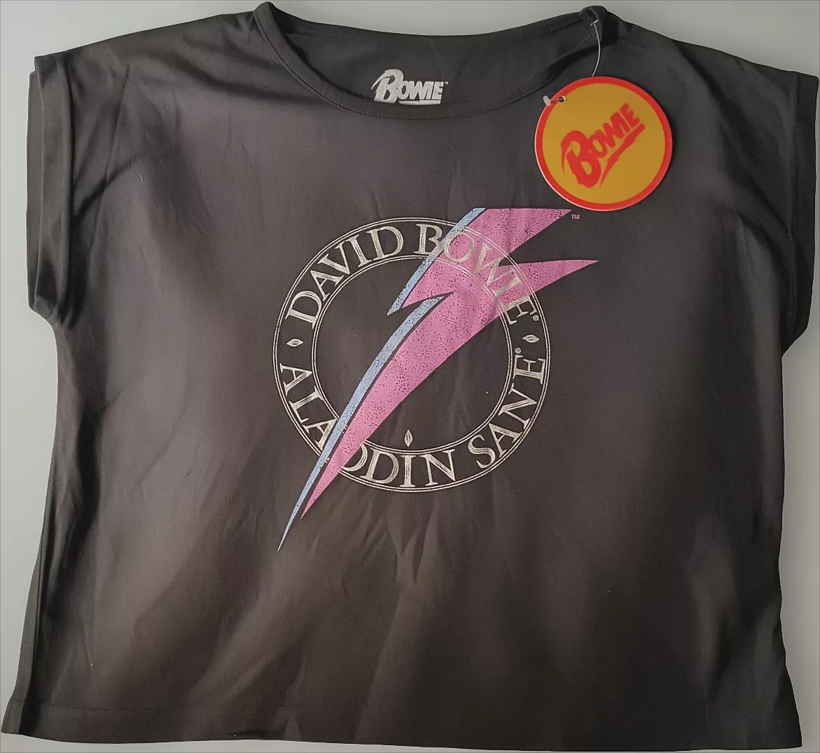 CROP TOP - POLERA DAVID BOWIE - TALLA 14 - 1