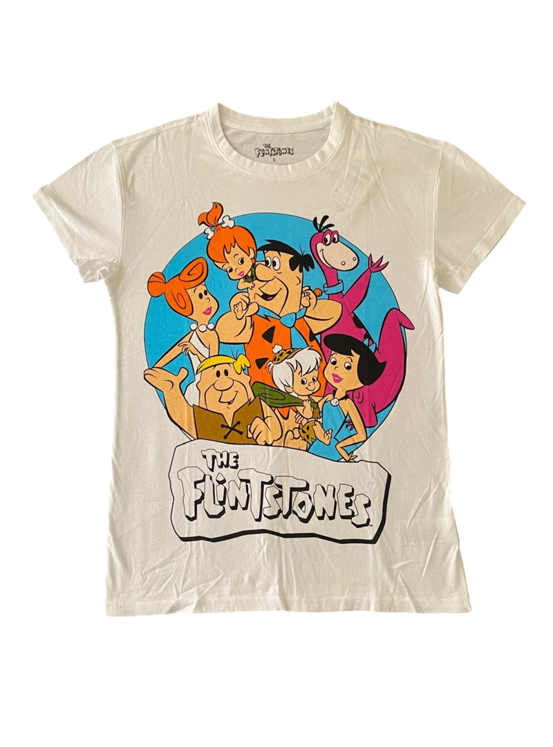 POLERA DE MUJER TALLA S DISEÑO LOS PICAPIEDRAS - 1