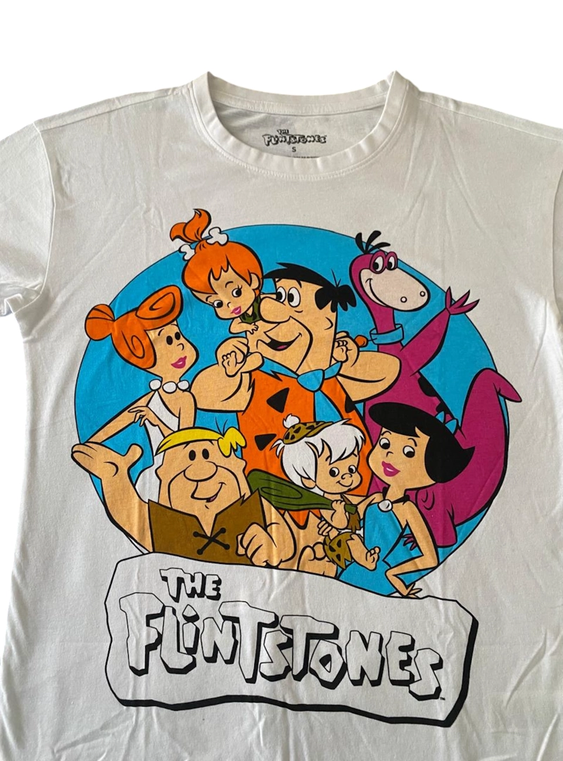 POLERA DE MUJER TALLA S DISEÑO LOS PICAPIEDRAS - 4