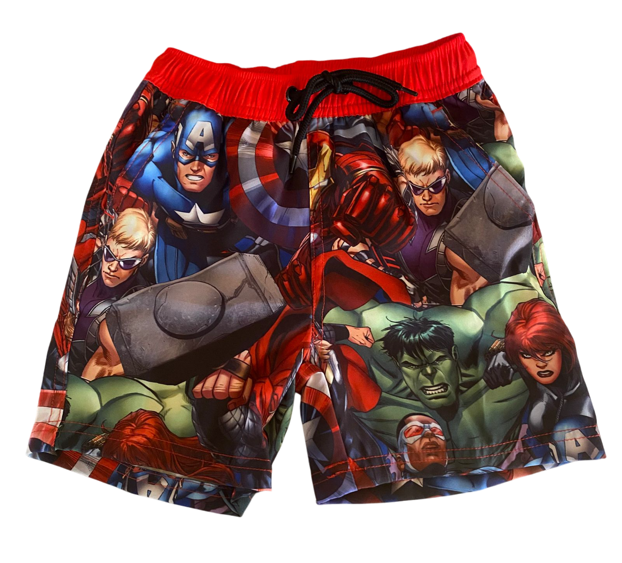 SHORT DE BAÑO DE NIÑO TALLA 4 DISEÑO AVENGERS MARVEL - 1