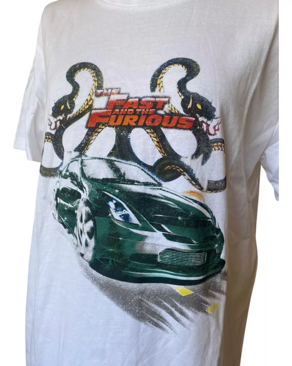 POLERA RAPIDO Y FURIOSO TALLA M ORIGINAL - 4