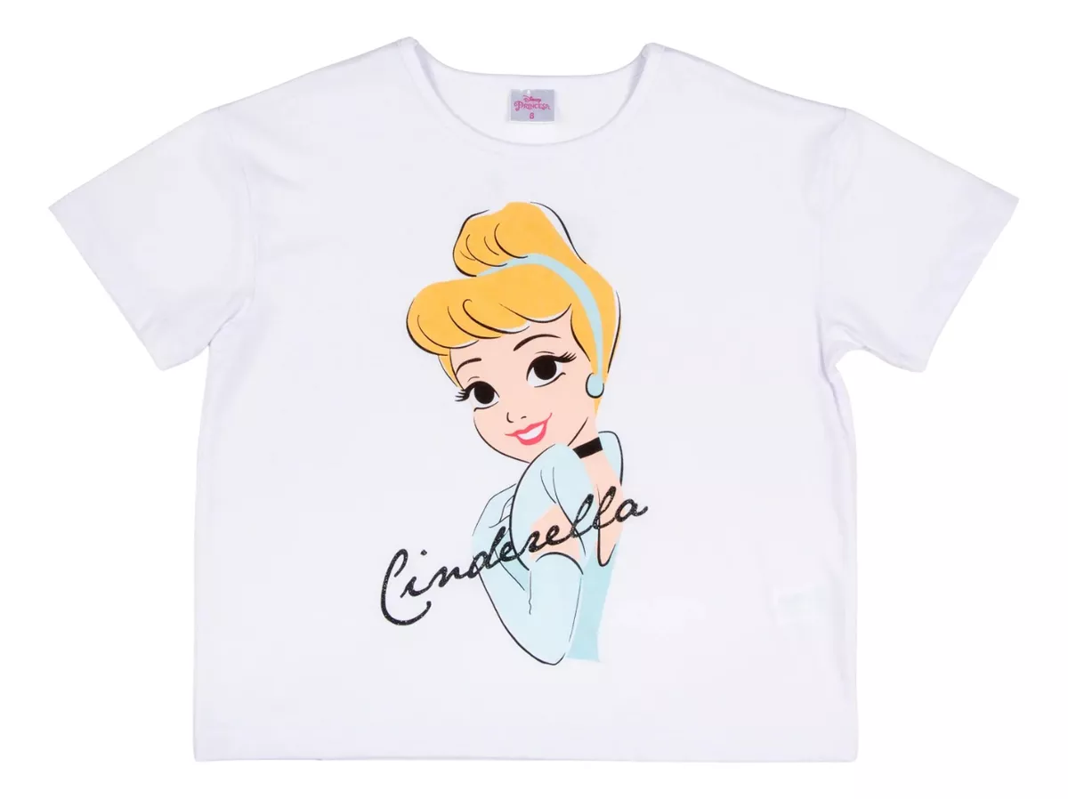 POLERA CENICIENTA DISNEY TALLA 8 - 1