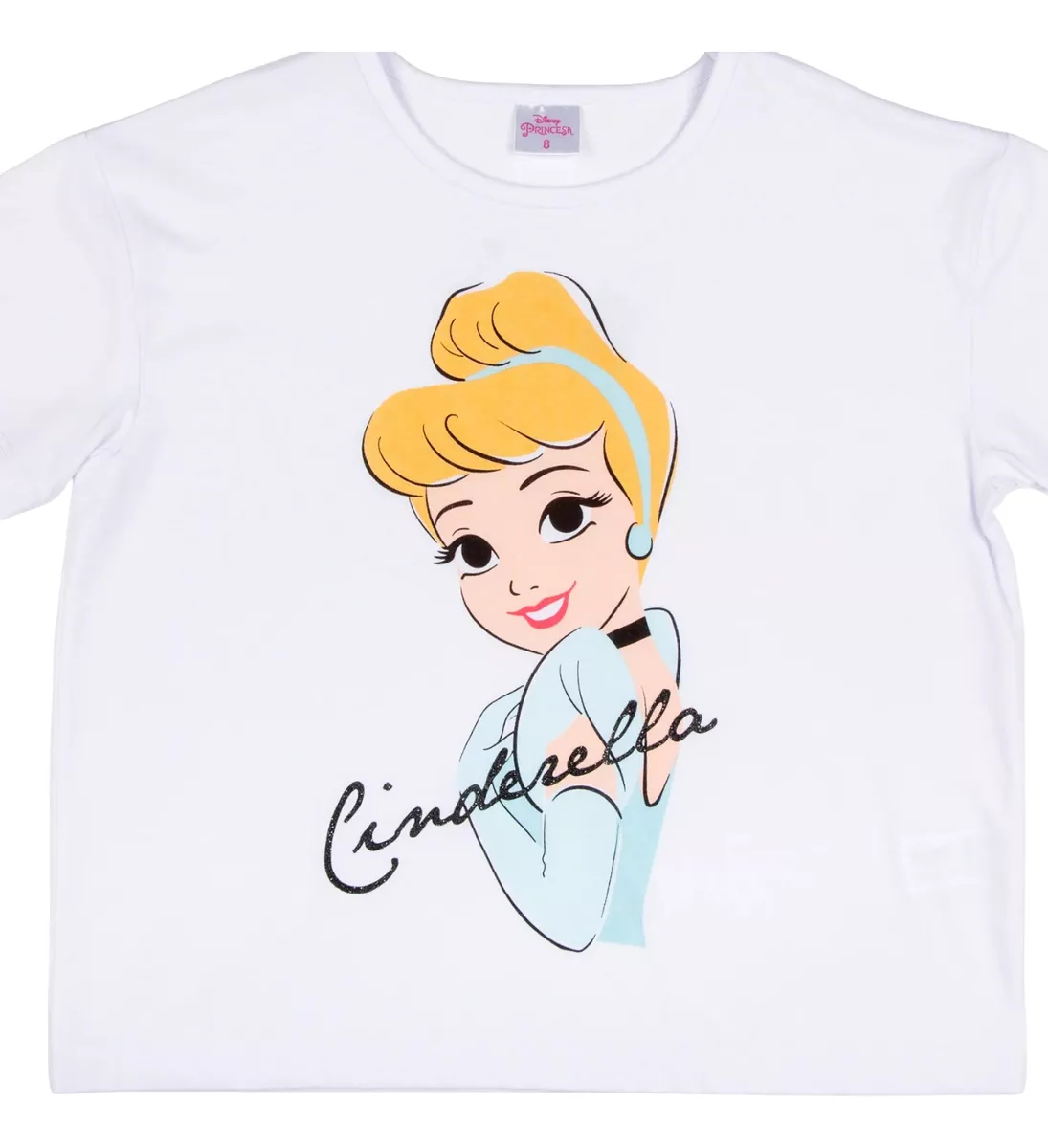 POLERA CENICIENTA DISNEY TALLA 8 - 3