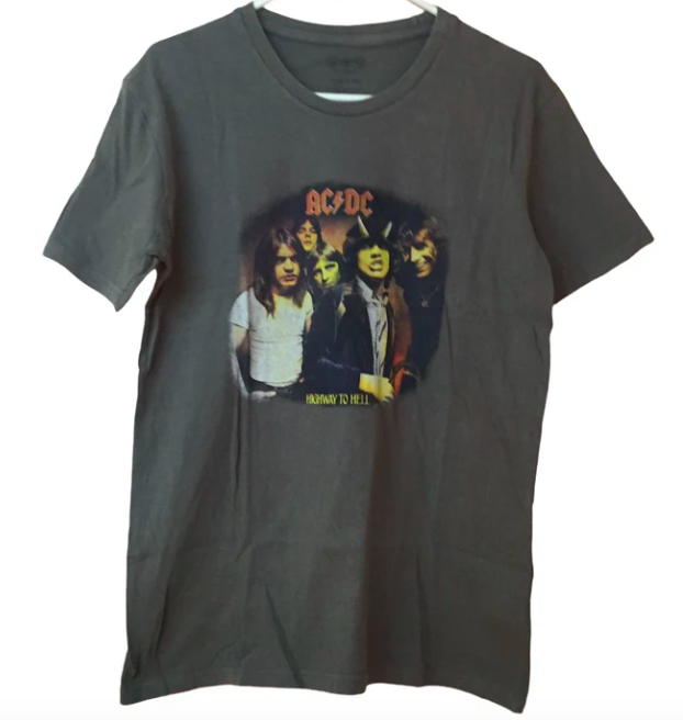 POLERA AC/DC TALLA M - 2