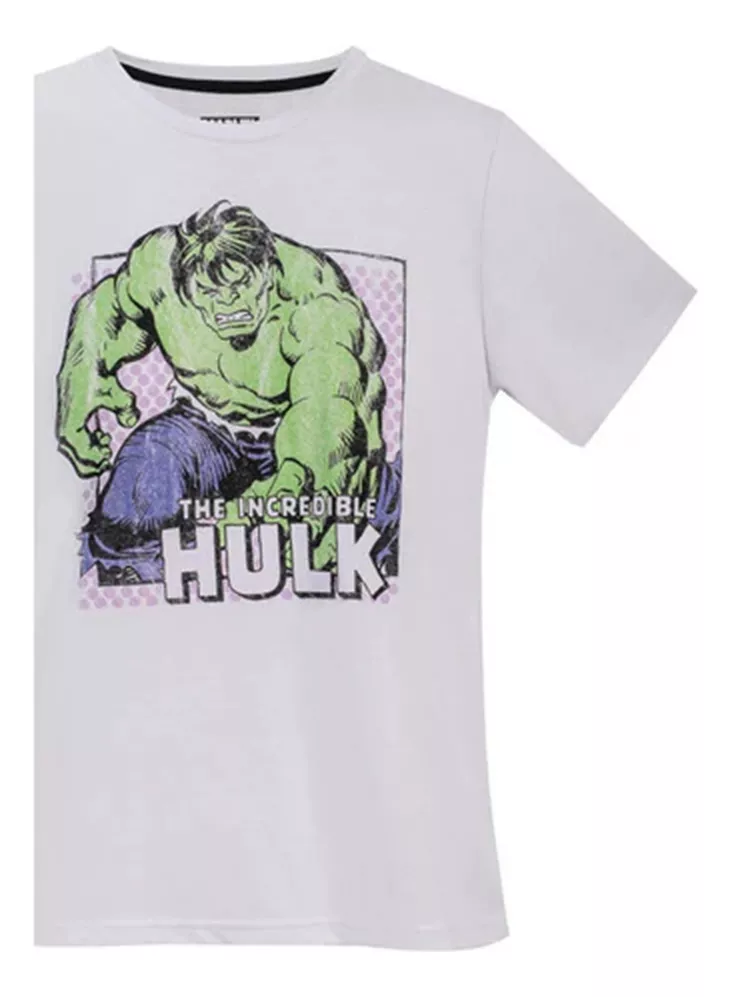 POLERA NIÑO HULK EL INCREÍBLE MARVEL - TALLA 14 - 3