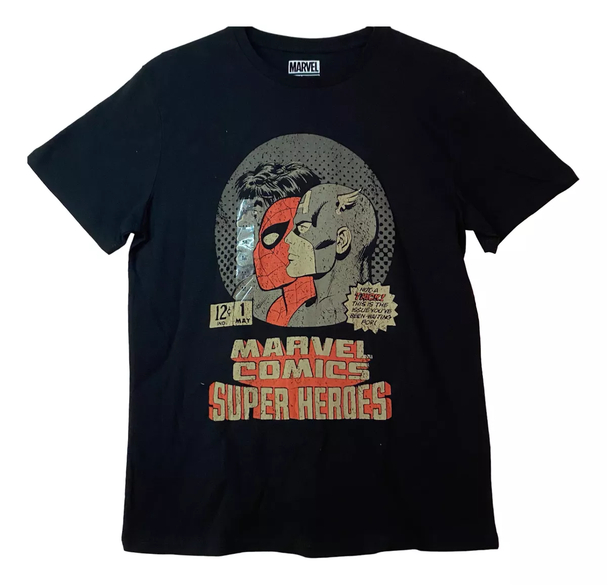 POLERA HULK, SPIDERMAN Y CAPITÁN AMÉRICA TALLA M - 2