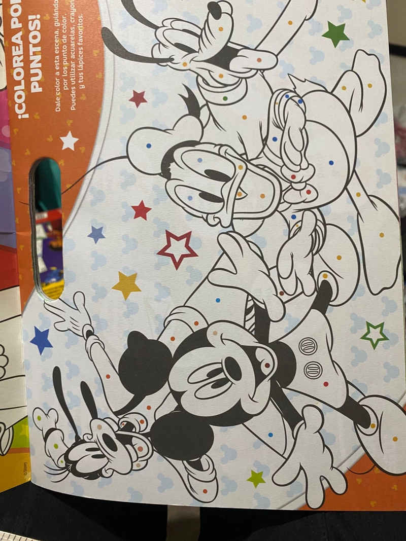 LIBRO PARA PINTAR Y JUGAR, PERSONAJES DISNEY JUNIOR - 2