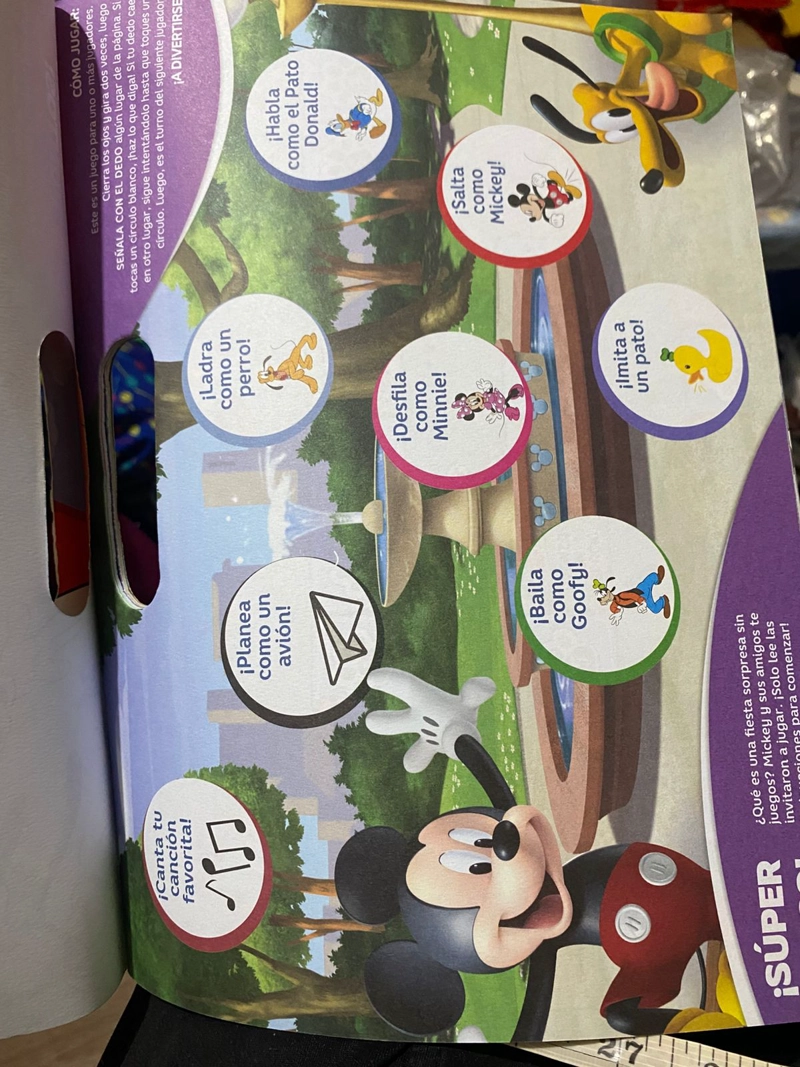LIBRO PARA PINTAR Y JUGAR, PERSONAJES DISNEY JUNIOR - 3