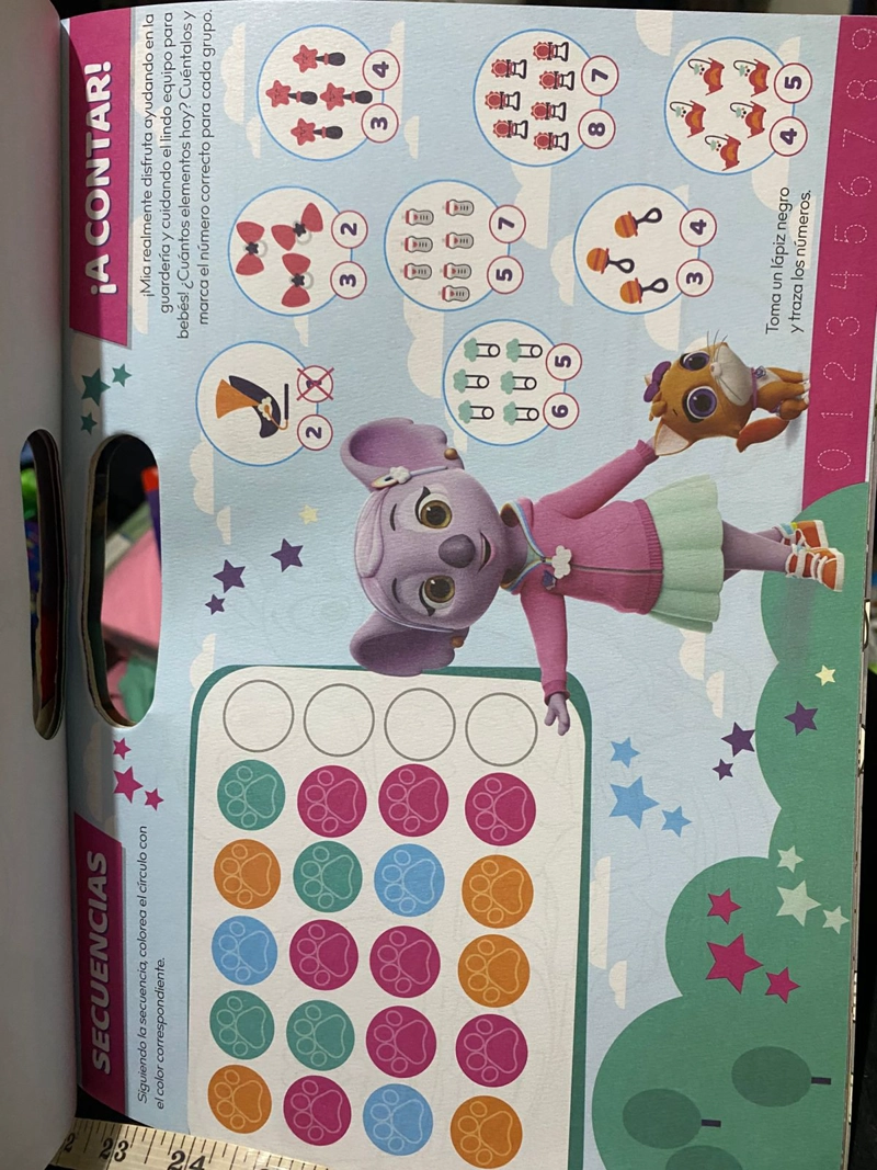 LIBRO PARA PINTAR Y JUGAR, PERSONAJES DISNEY JUNIOR - 4