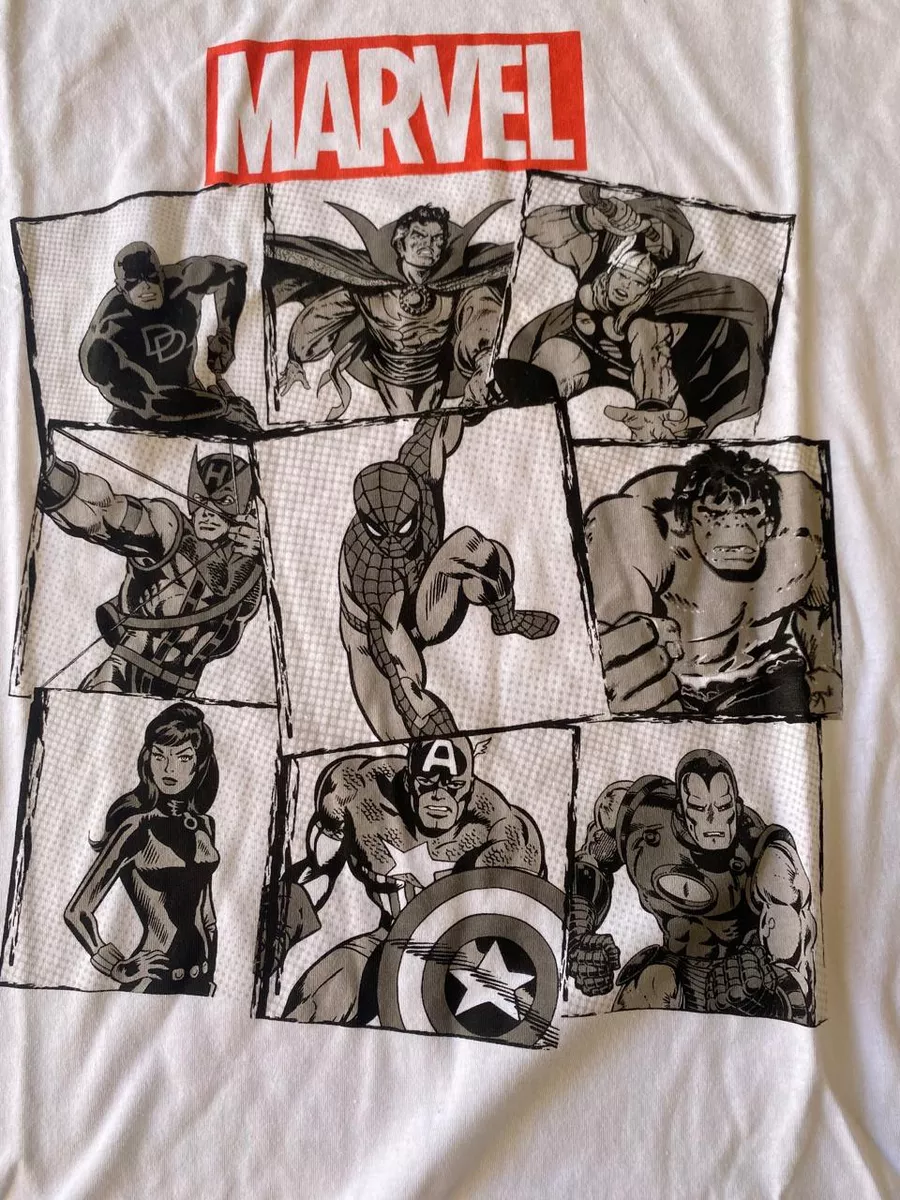 POLERA MARVEL SUPERHEROES TALLA M ORIGINAL - 2