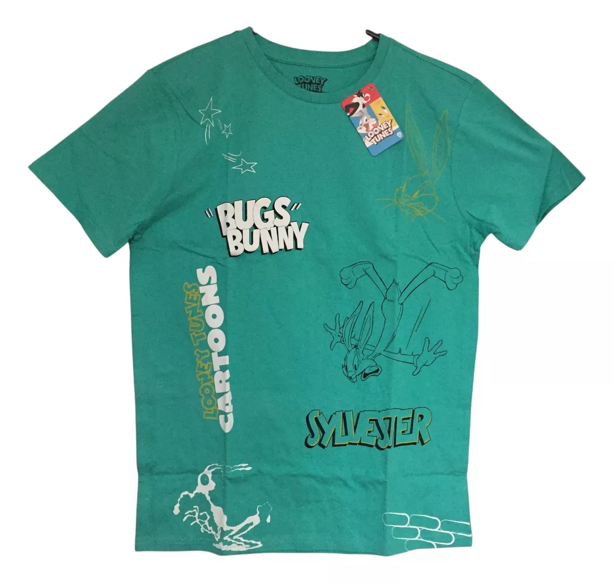POLERA LOONEY TUNES - BUGS BUNNY TALLA M - 1