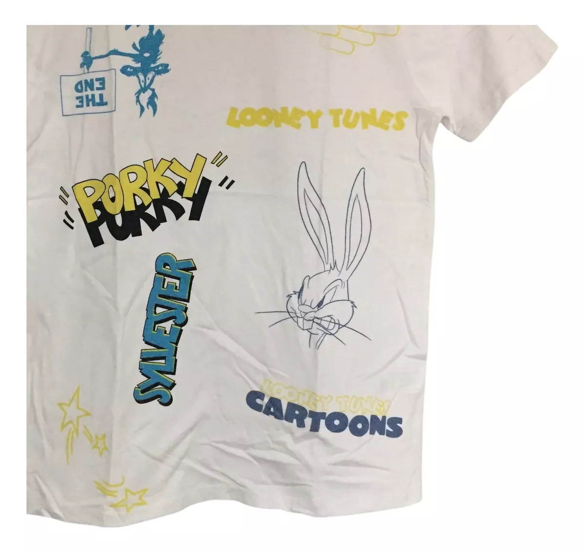 POLERA LOONEY TUNES - BUGS BUNNY TALLA M - 3