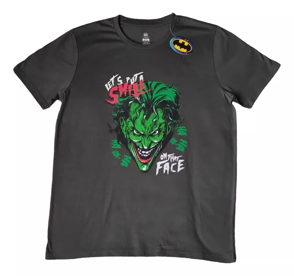 POLERA JOKER - TALLA M - DC COMICS - 1