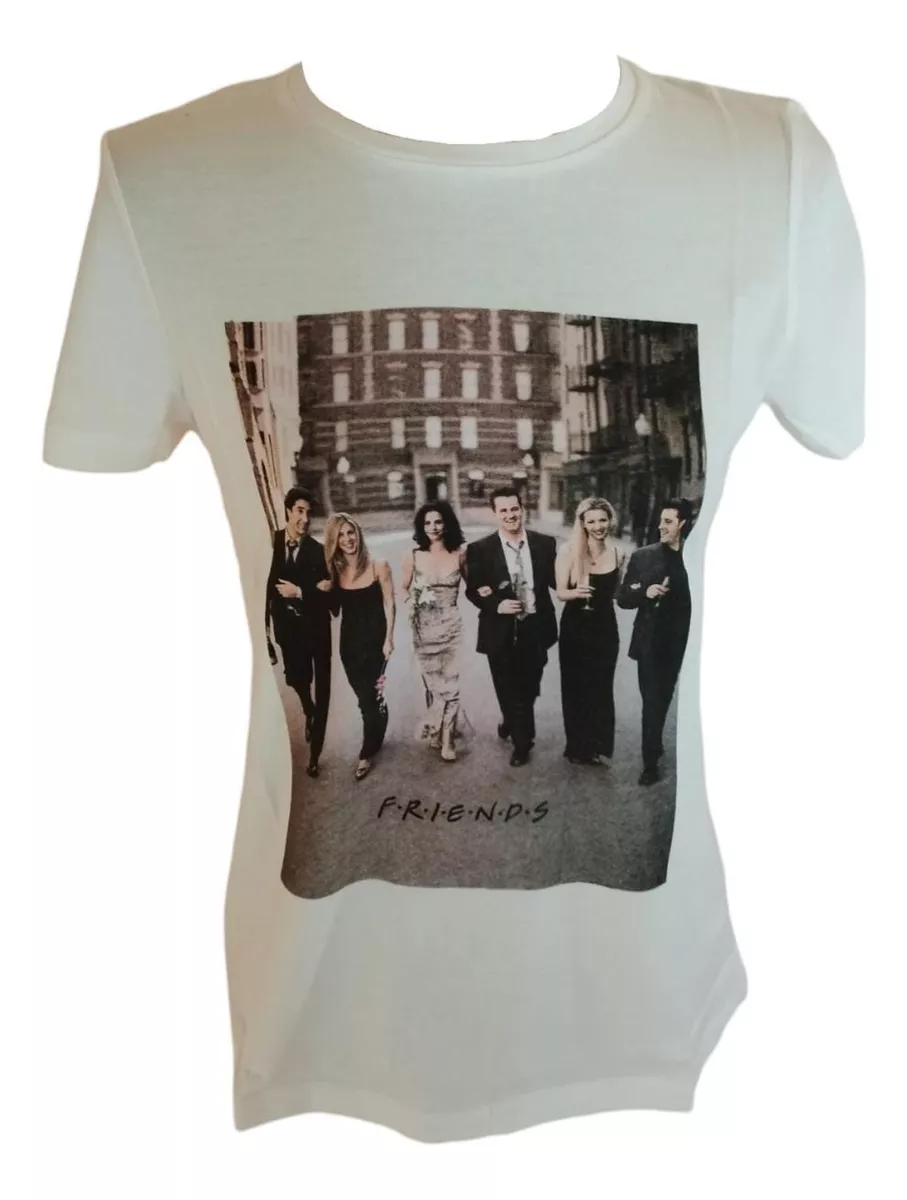 POLERA DE MUJER TALLA S DISEÑO FRIENDS - 1