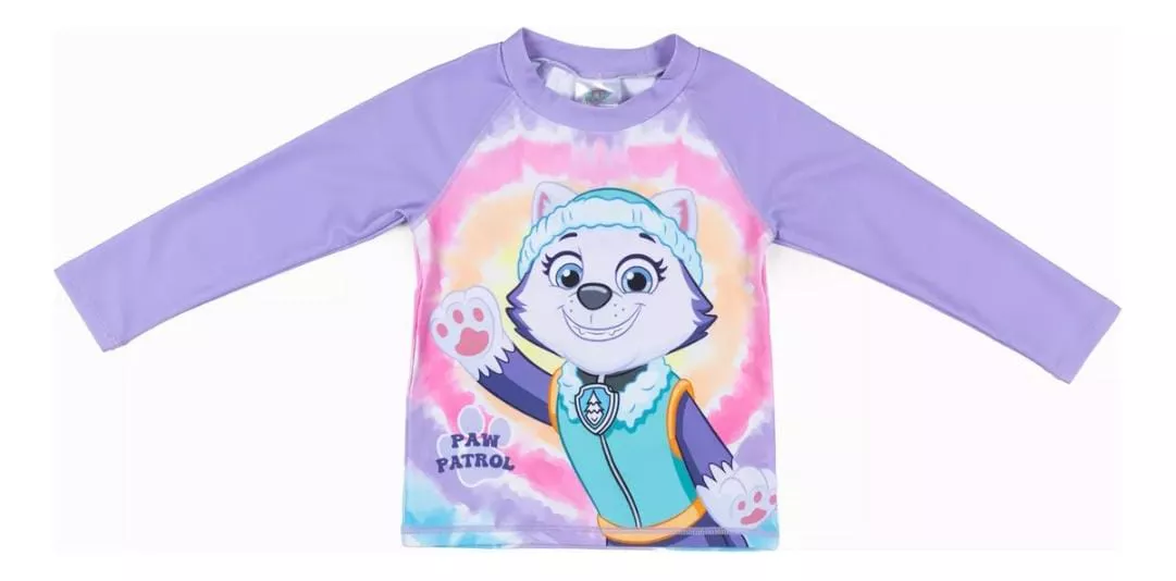 POLERA DE BAÑO AGUA DE NIÑA TALLA 3 DISEÑO EVEREST DE PAW PATROL - 1