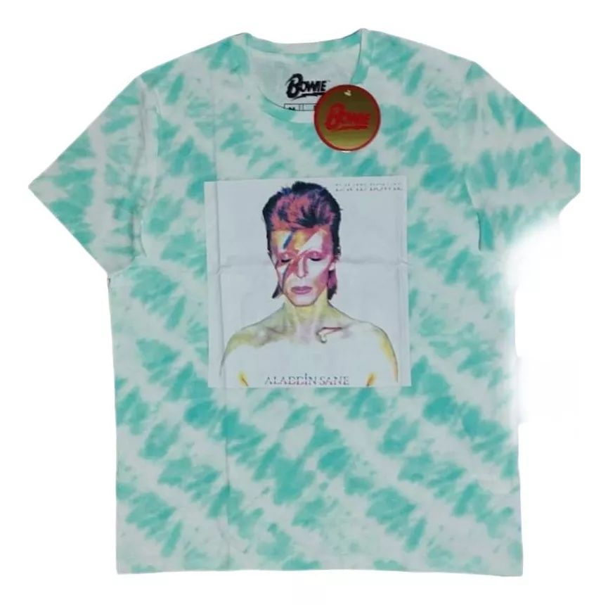 POLERA DAVID BOWIE ALADDIN SANE TALLA M ORIGINAL - 1