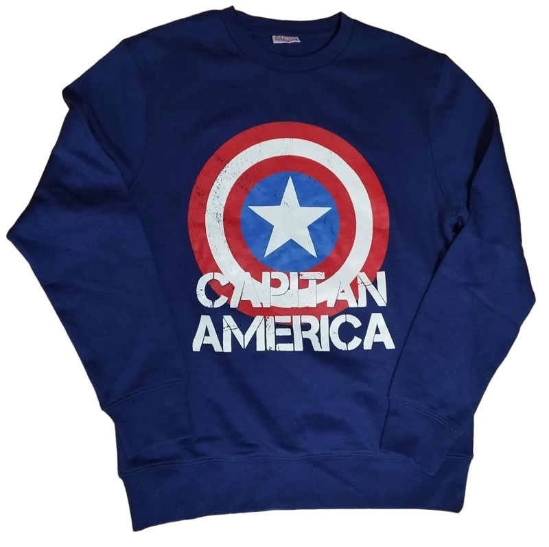 POLERON DE HOMBRE TALLA M DISEÑO CAPITÁN AMÉRICA MARVEL - 2