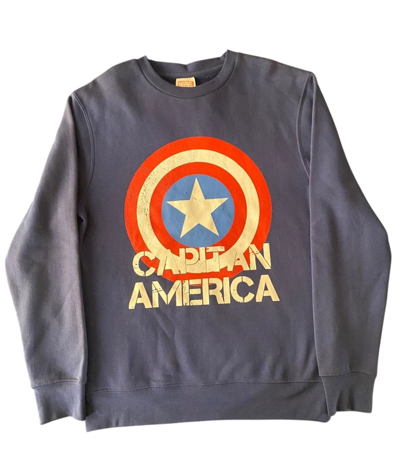 POLERON DE HOMBRE TALLA M DISEÑO CAPITÁN AMÉRICA MARVEL - 5