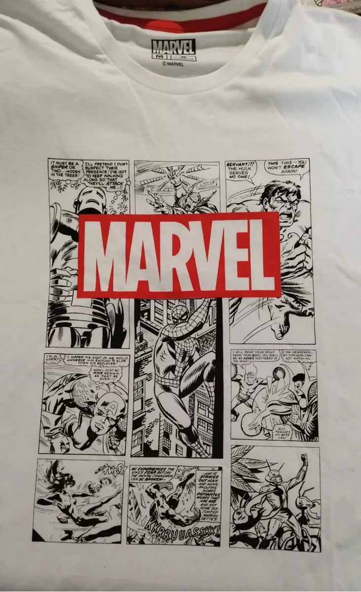 MARVEL POLERA HISTORIETAS TALLA M - 3