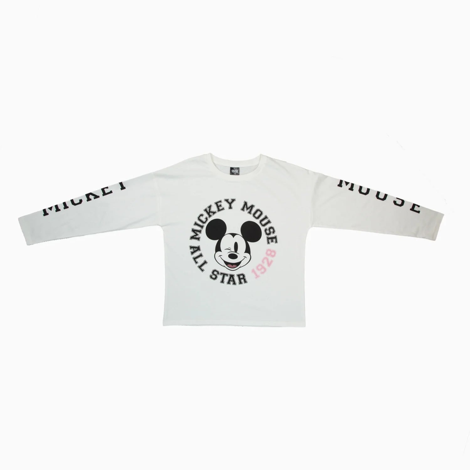 POLERA MICKEY MOUSE MANGA LARGA DISNEY TALLA 14 - 1