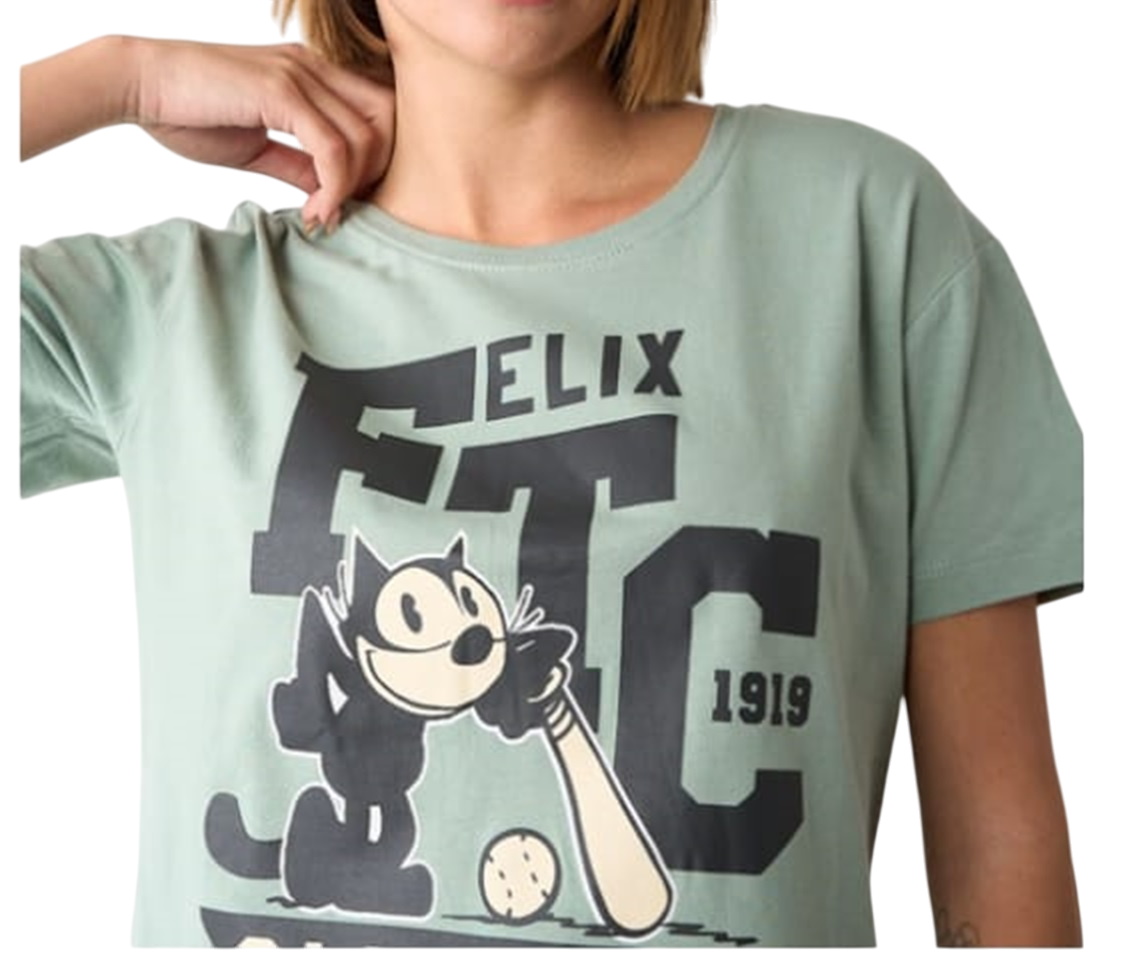POLERA GATO FELIX TALLA S MUJER - 2