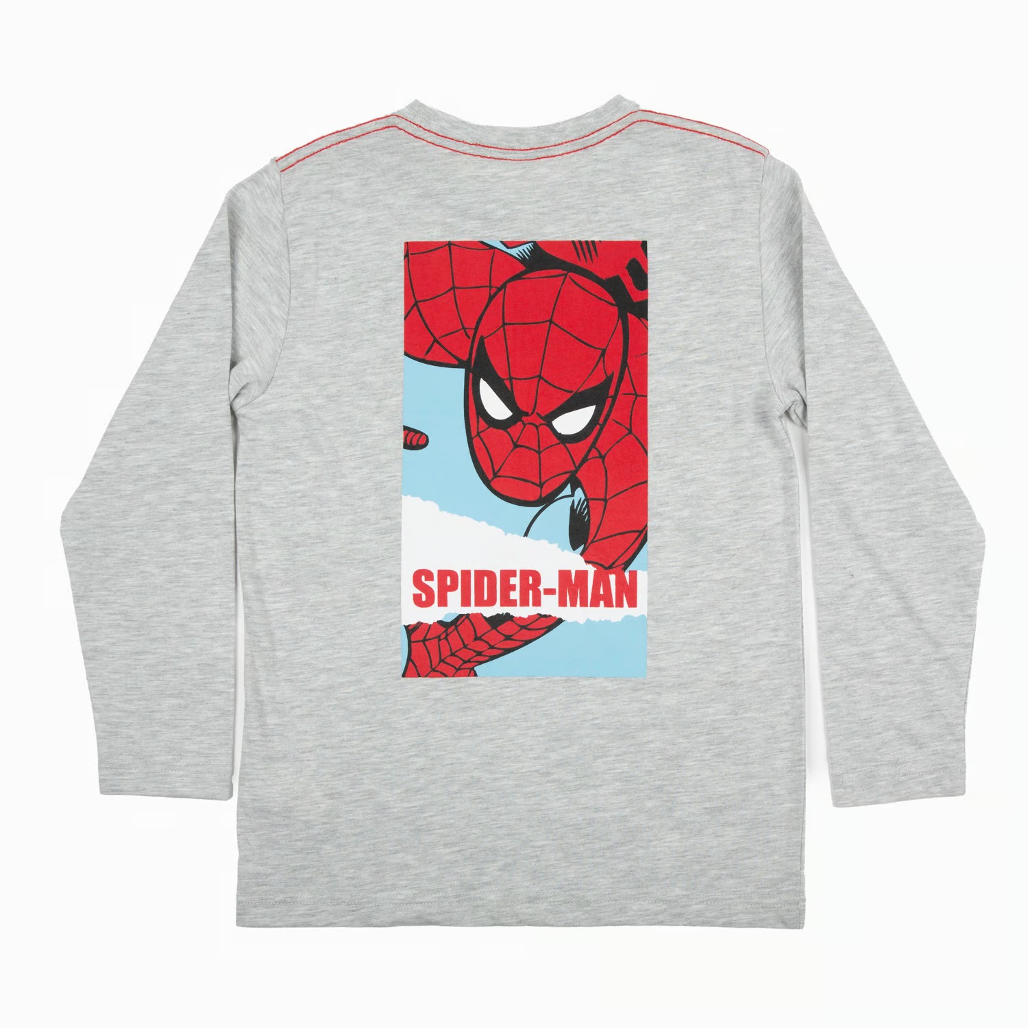 POLERA SPIDERMAN MANGA LARGA TALLA 8 - 2