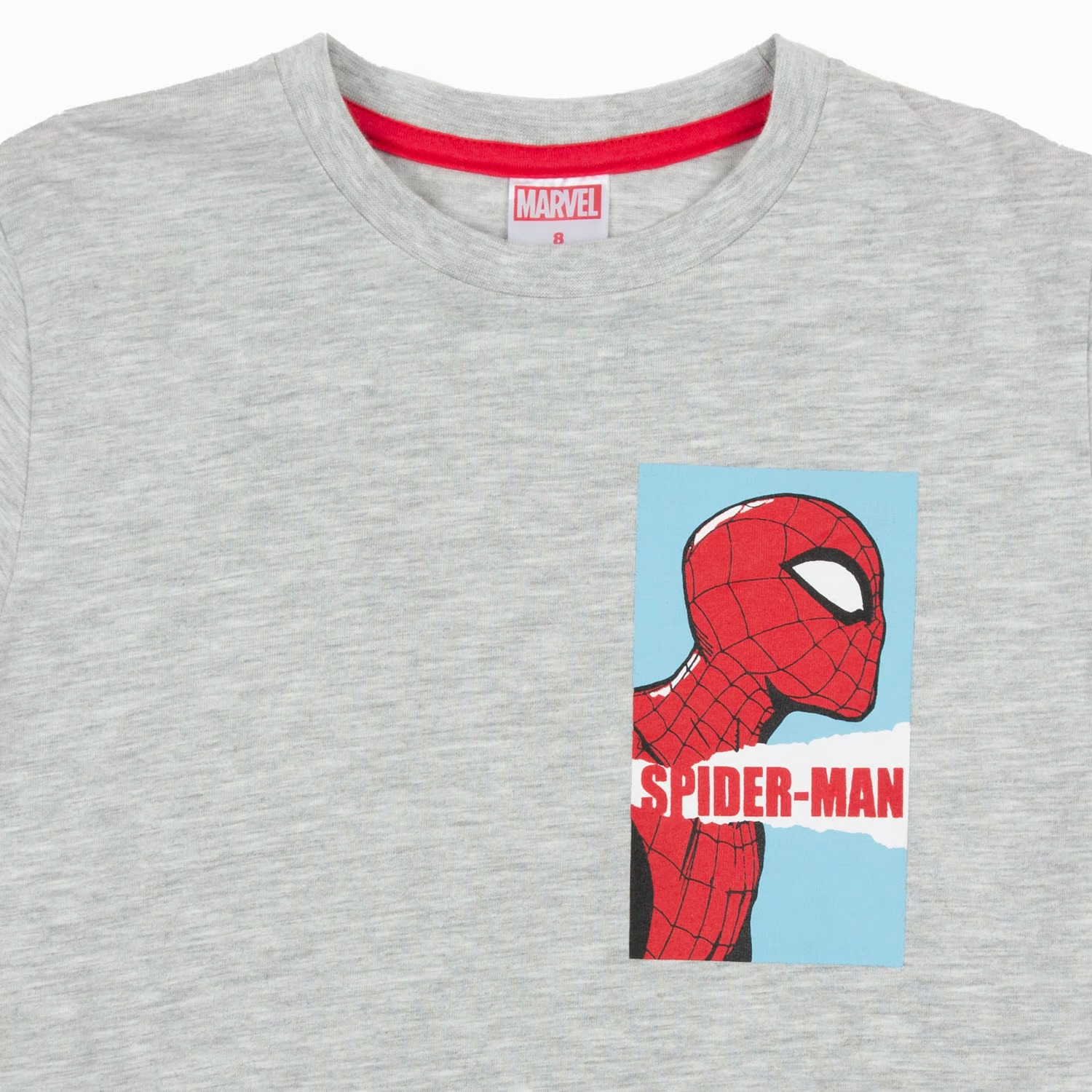 POLERA SPIDERMAN MANGA LARGA TALLA 8 - 3