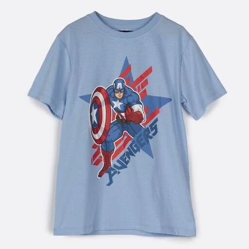 POLERA CAPITAN AMERICA TALLA 8 - 1