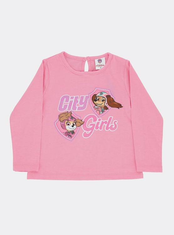 POLERA NIÑA MANGA LARGA PAW PATROL TALLA 3 - 1