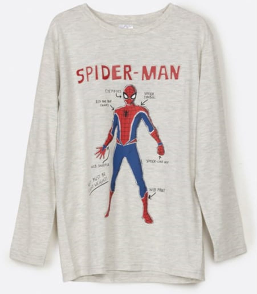 POLERA NIÑO SPIDERMAN MANGA LARGA TALLA 8 - 1