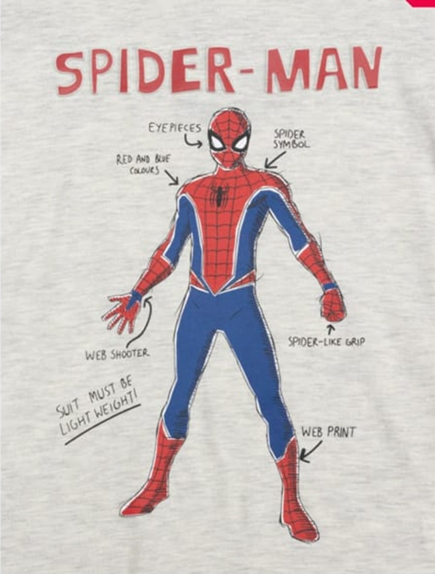 POLERA NIÑO SPIDERMAN MANGA LARGA TALLA 8 - 2