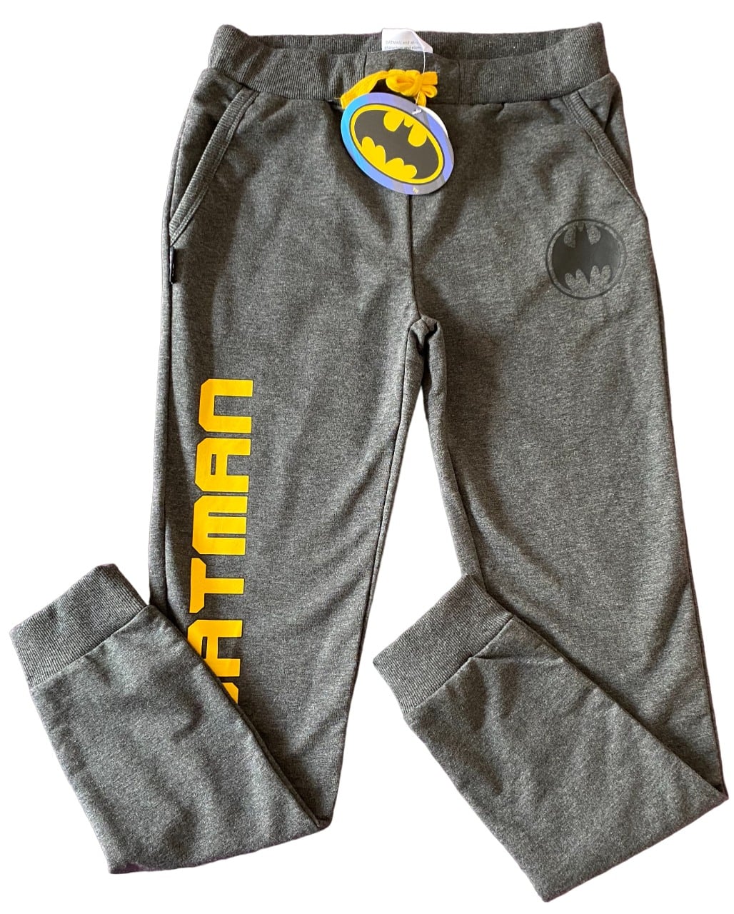 PANTALON DE BUZO DE NIÑO DISEÑO BATMAN - 1