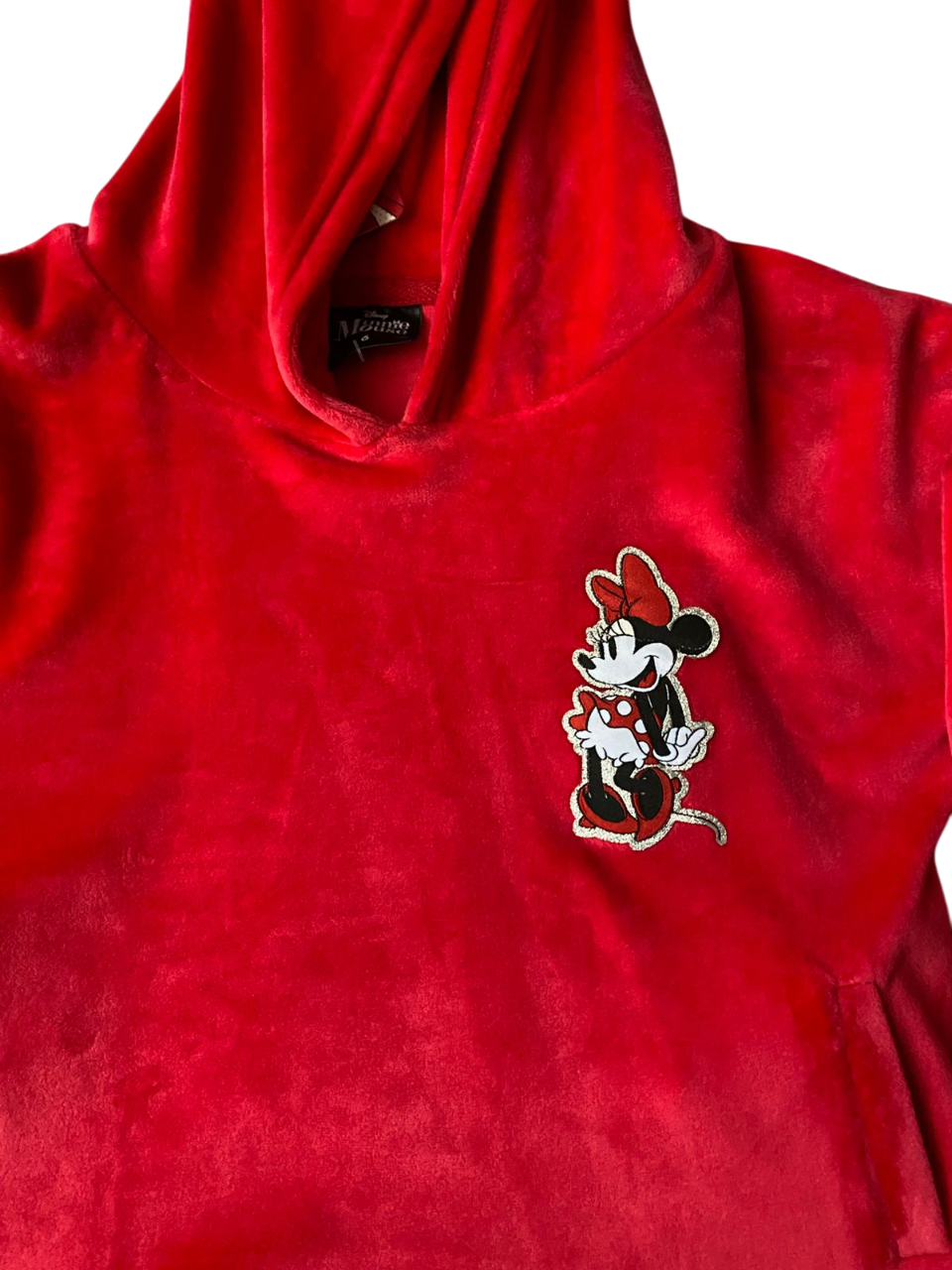 POLERON DE NIÑA TALLA 6 DISEÑO MINNIE MOUSE DISNEY TELA PLUSH - 3