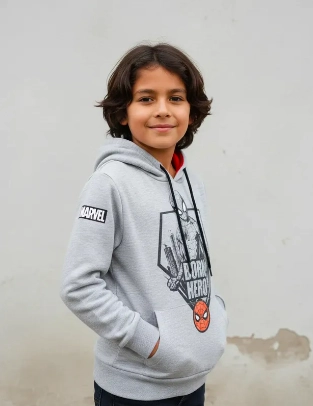 POLERON DE NIÑO DISEÑO SPIDERMAN TALLA 8 - 1