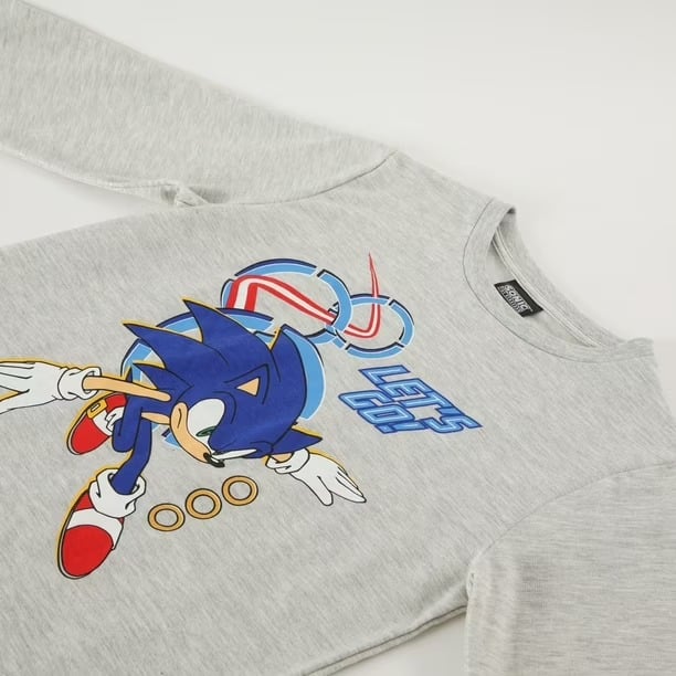 PIJAMA DE NIÑO DISEÑO SONIC - 4