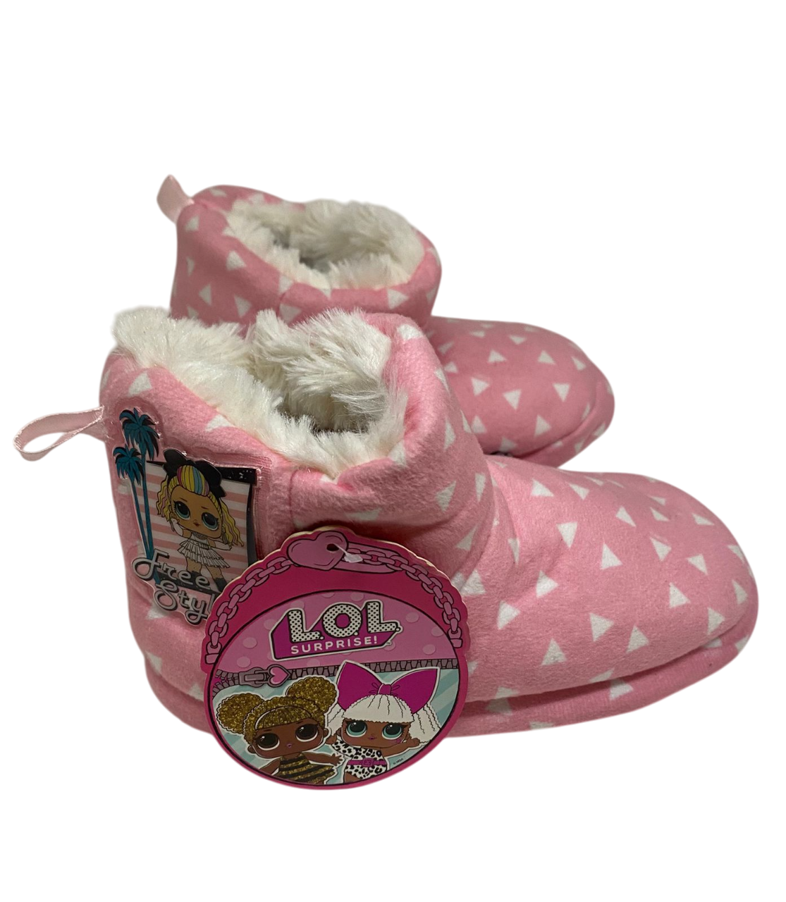 PANTUFLA BOTA NIÑA DISEÑO LOL NUMERO 27/28 - 2