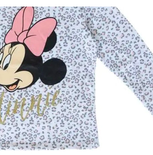 POLERA MANGA LARGA DE NIÑA DISEÑO MINNIE MOUSE - 2