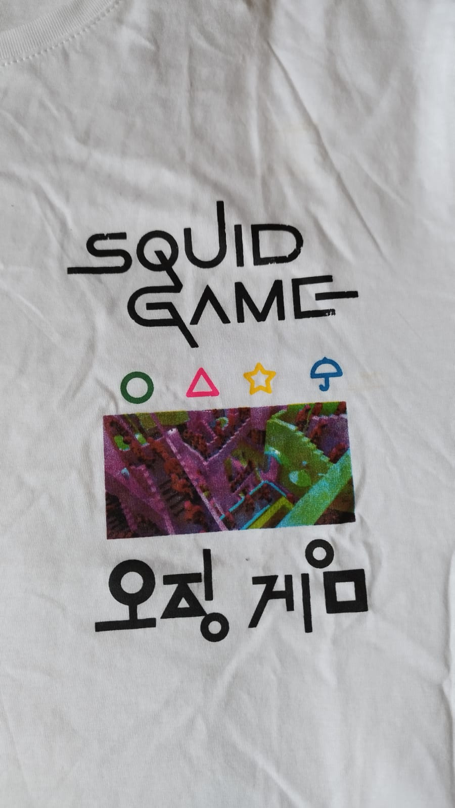 POLERA DE HOMBRE TALLA XL DISEÑO JUEGO DEL CALAMAR - 3