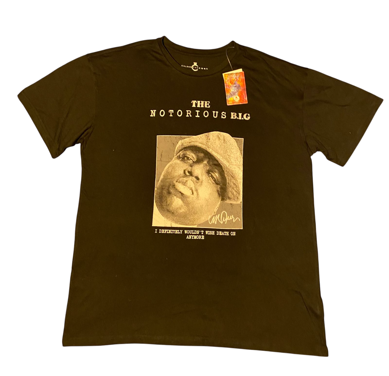 POLERA DE HOMBRE TALLA M (GRANDE) DISEÑO THE NOTORIOUS B.I.G. - 1