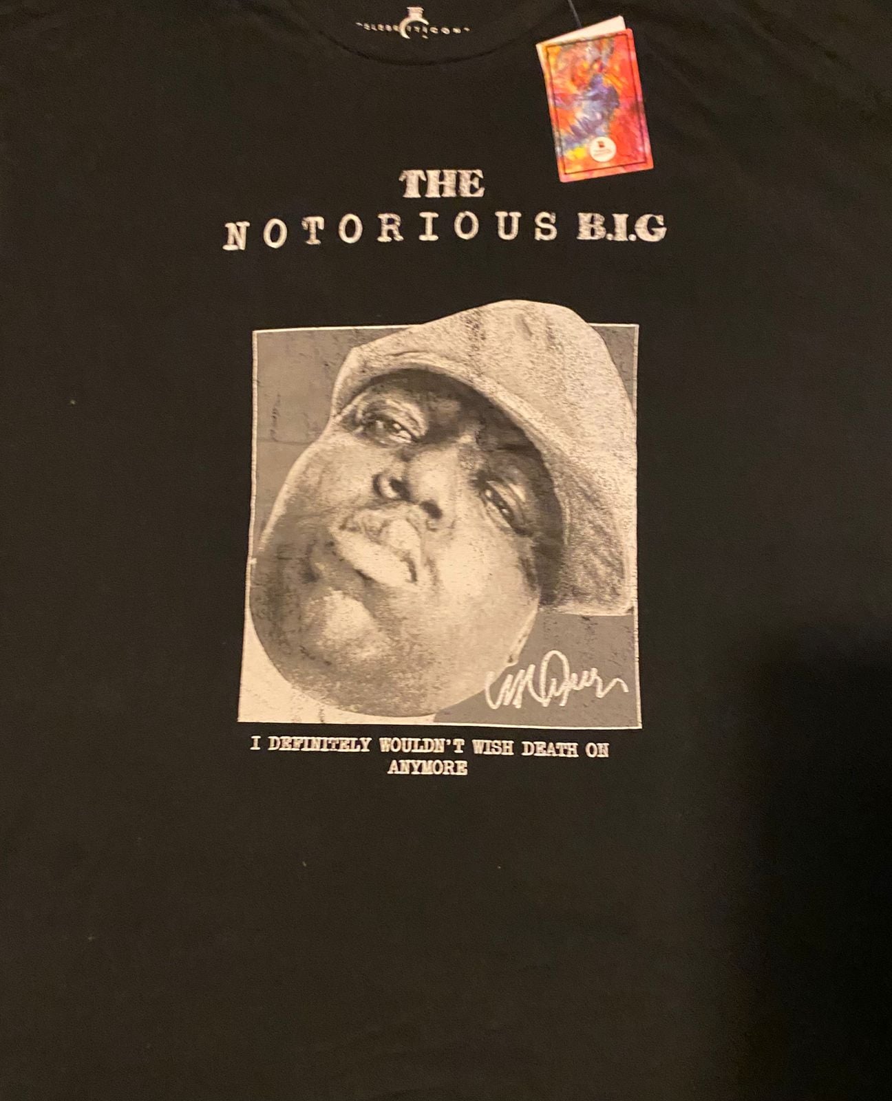 POLERA DE HOMBRE TALLA M (GRANDE) DISEÑO THE NOTORIOUS B.I.G. - 3