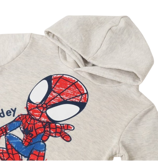 POLERON CON CAPUCHA DE NIÑO TALLA 3 DISEÑO SPIDEY - 2