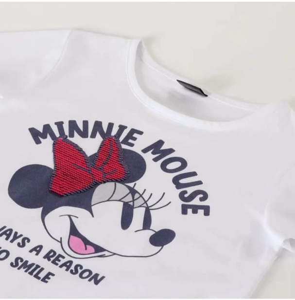 POLERA DE NIÑA TALLA 8 DISEÑO MINNIE MOUSE - 2