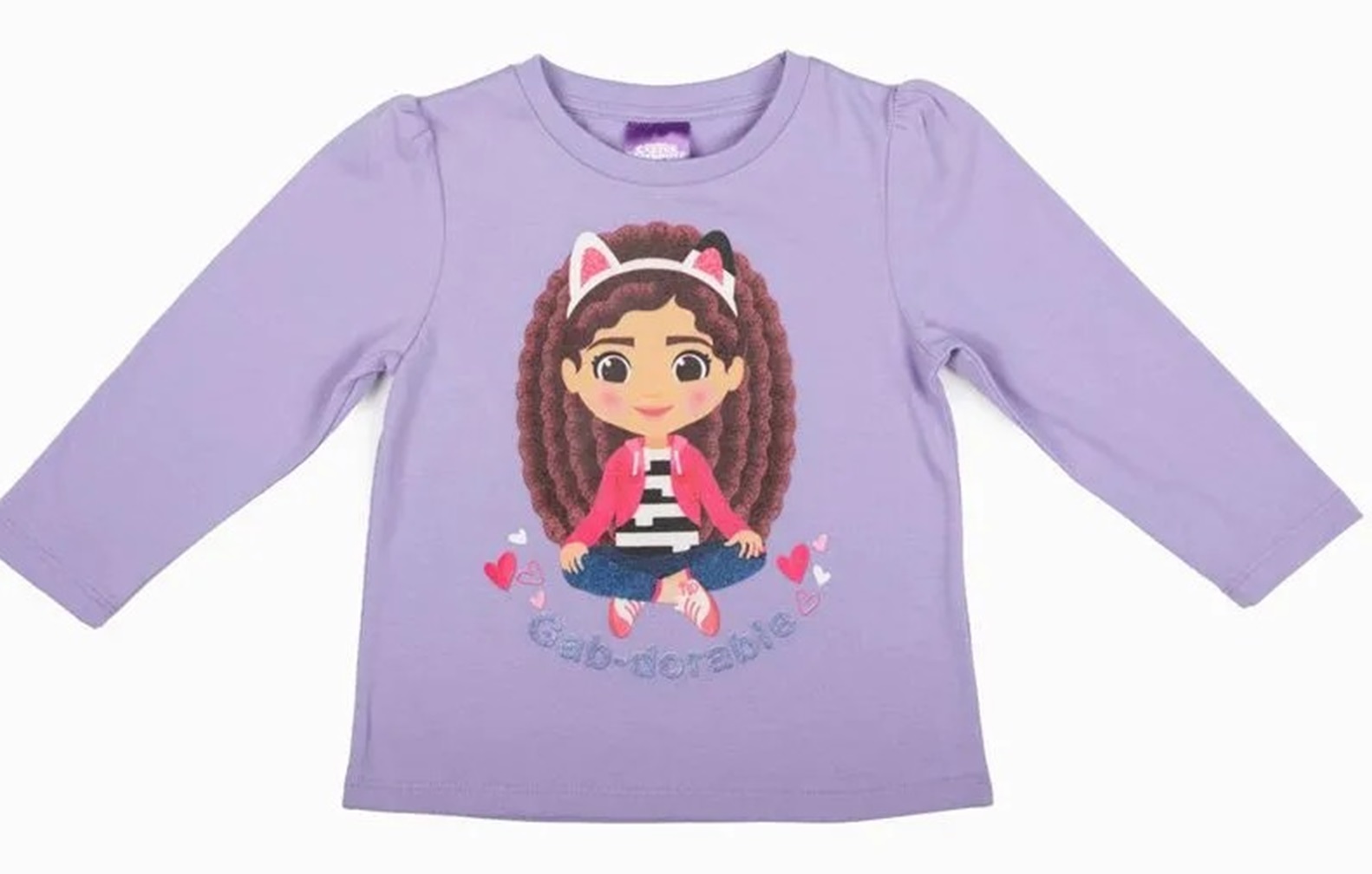 POLERA DE NIÑA MANGA LARGA DISEÑO GABBY'S DOLLHOUSE - 1