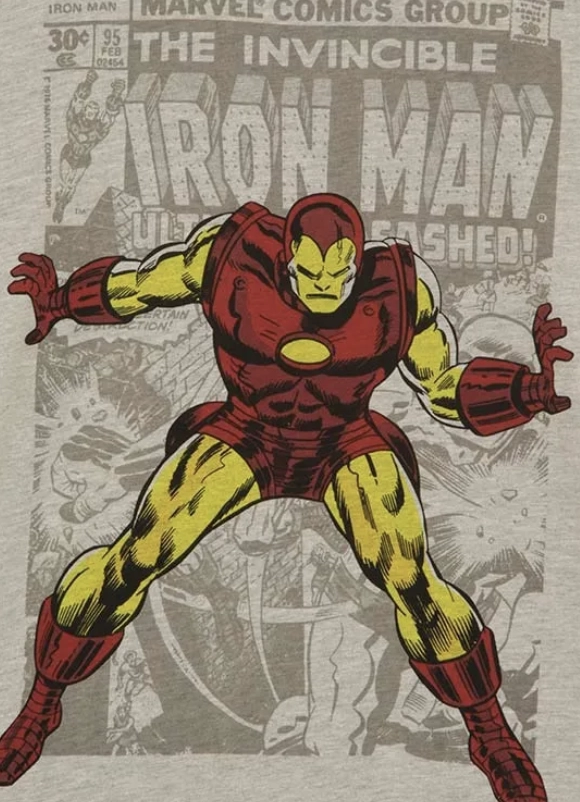 POLERA DE NIÑO JUVENIL TALLA 14 DISEÑO IRON MAN - 3