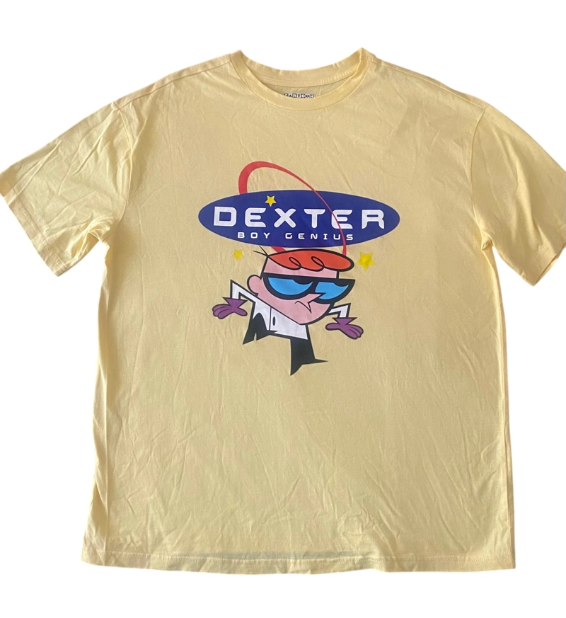POLERA OVERSIZE TALLA S DISEÑO DEXTER - 1