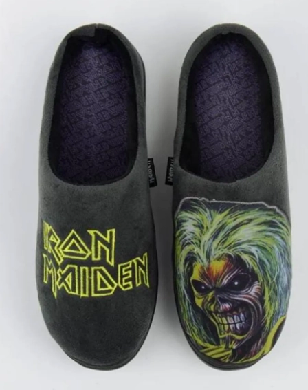 PANTUFLA DE HOMBRE NUMERO 43/44 DISEÑO IRON MAIDEN - 3