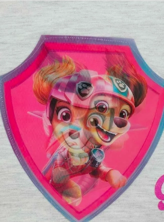 POLERON DE NIÑA TALLA 3 DISEÑO SKYE PAW PATROL HOLOGRAMA - 3