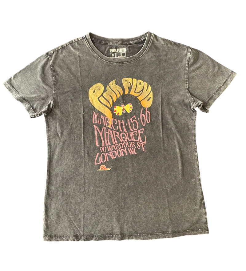 POLERA DE MUJER TALLA S DISEÑO PINK FLOYD - 1