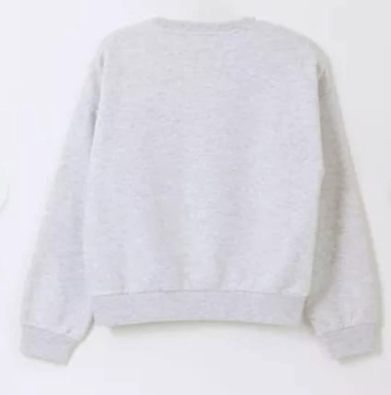 POLERON STITCH TALLA 14 COLOR GRIS - 3